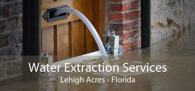 Water Extraction Services Lehigh Acres - Florida