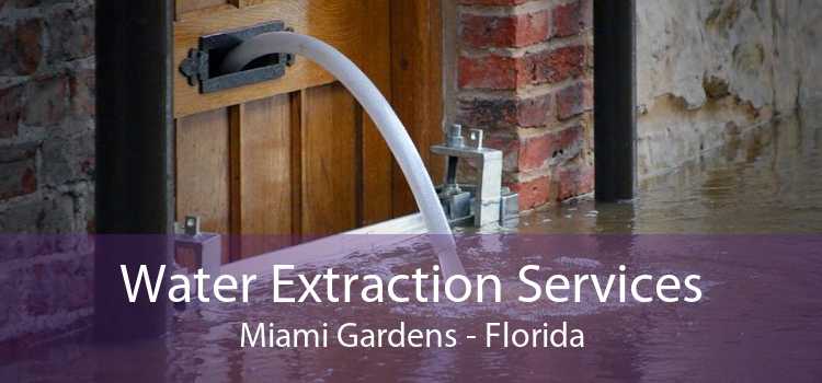 Water Extraction Services Miami Gardens - Florida