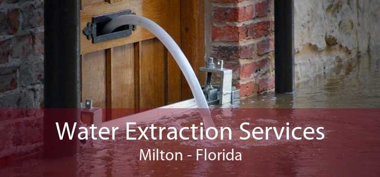 Water Extraction Services Milton - Florida