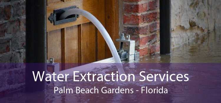 Water Extraction Services Palm Beach Gardens - Florida