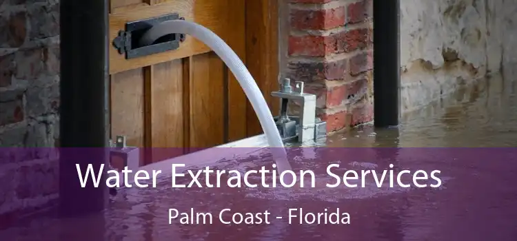 Water Extraction Services Palm Coast - Florida