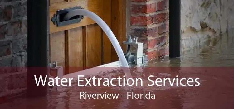 Water Extraction Services Riverview - Florida