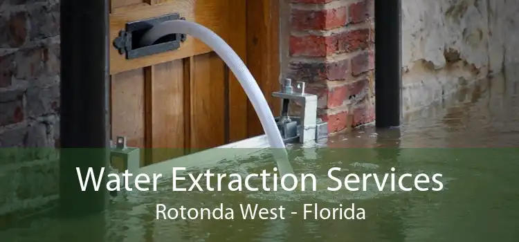 Water Extraction Services Rotonda West - Florida