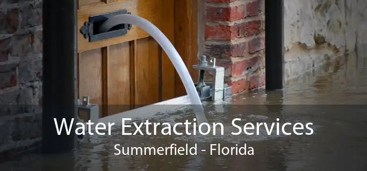 Water Extraction Services Summerfield - Florida