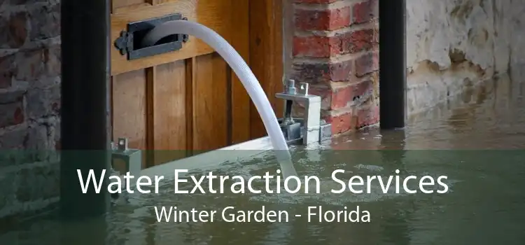 Water Extraction Services Winter Garden - Florida